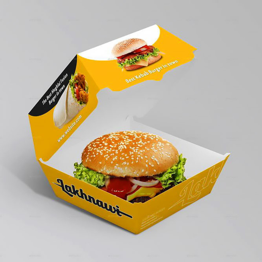 Afbeeldingen van Hamburger Box.